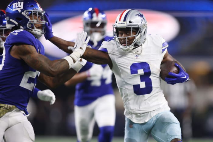 Receiver Brandin Cooks turned in the best performance of his season Sunday for the Dallas Cowboys.